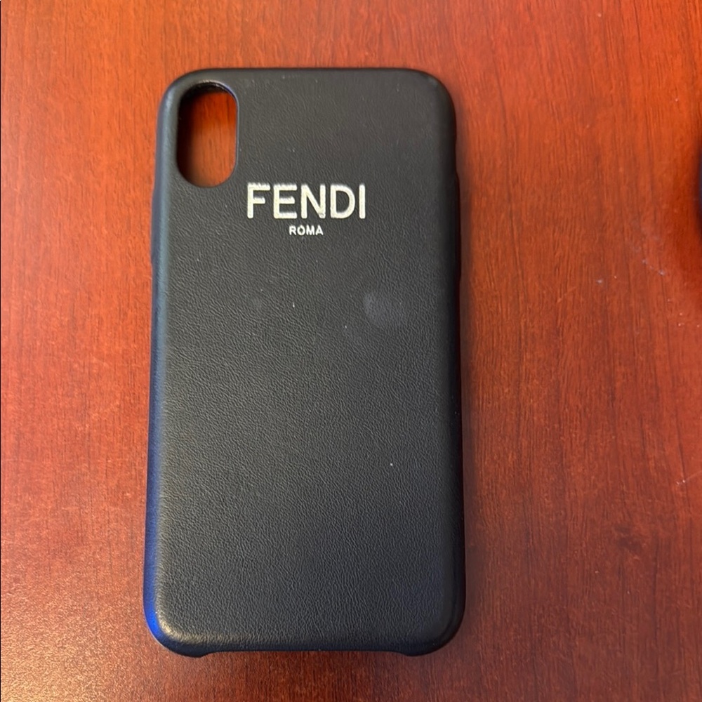 Fendi Black Protective Phone Case